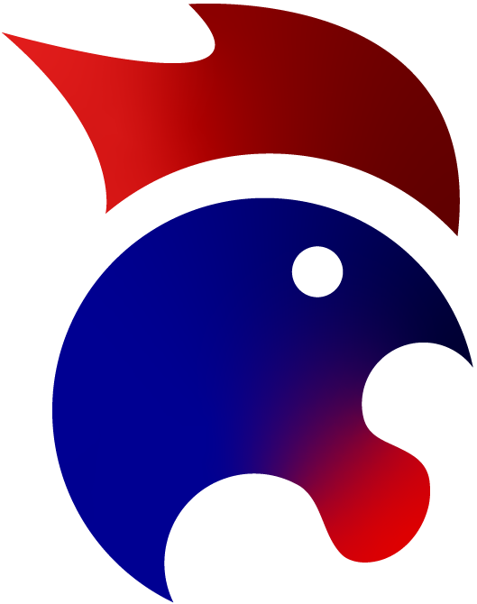 Coq du logotype qui illustre la section "Équipes de France"