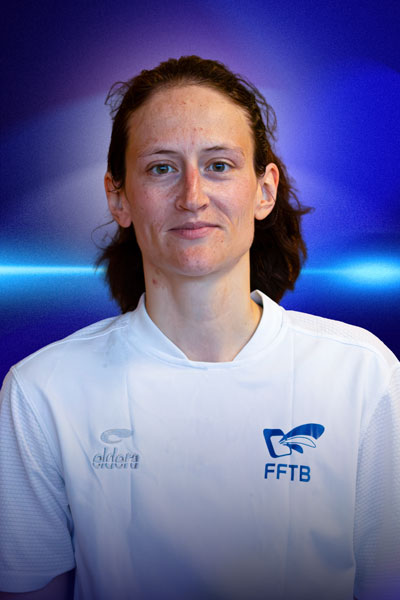 Ailière droite de l'équipe de France féminine